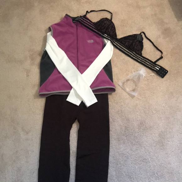 Brown Seamless Fleece Legging - Picture 6 of 7